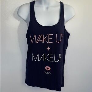 Womens XOXO Blue Sleeveless sleep Tank Top womens size XL